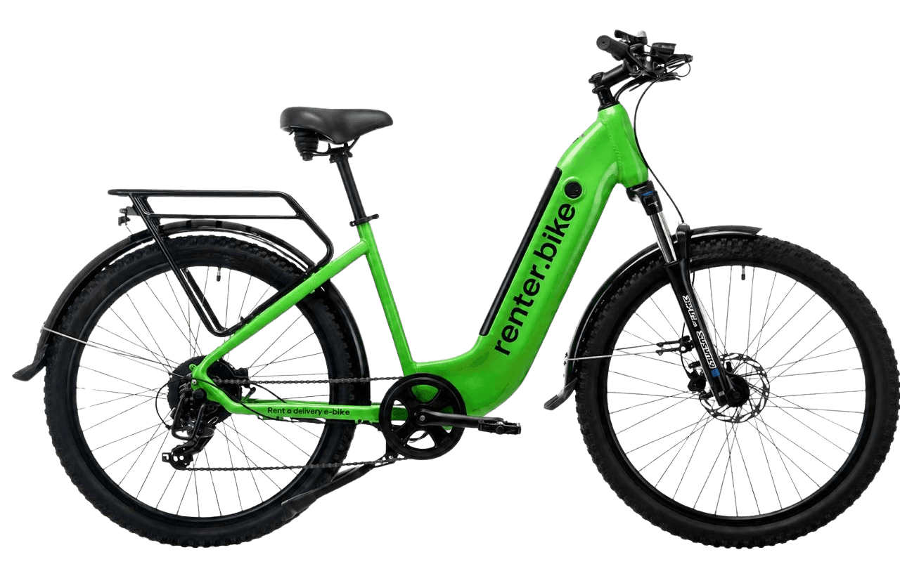 Bicicletă electrică Renter RB1, vedere laterală