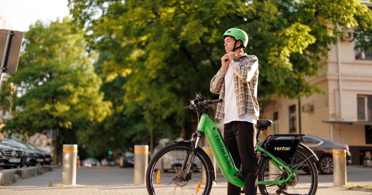 Screenshot of renter.bike